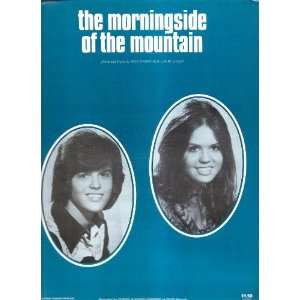 Sheet Music The Morningside Of The Mountain Donny And Marie Osmond 206