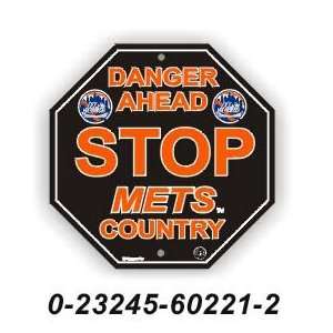  MLB New York Mets Stop Sign *SALE*