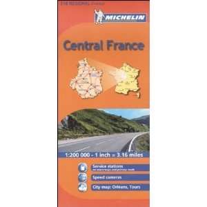  Michelin Map France Centre 518 (Maps/Regional (Michelin)) [Map 