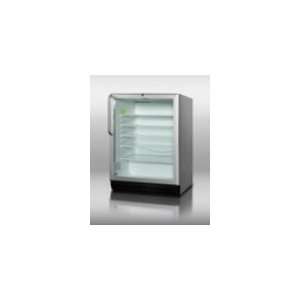  Summit Refrigeration SCR600BLCSS   Beverage Merchandiser w 