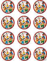 Caillou Edible CUPCAKE Image Icing Toppers Cailou  