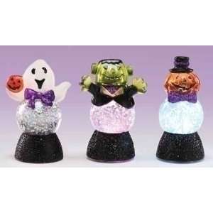   Ghost, Pumpkin, Frankenstein Glitter Buddies 3