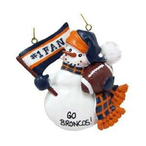  Personalized Denver Broncos Football Fan Christmas 