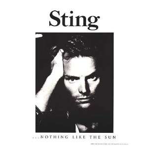  Sting Music Poster, 11 x 14