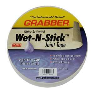    Grabber Wet N Stick Joint Tape 250ft Roll