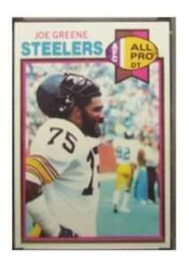 1979 Topps Joe Greene Pittsburgh Steeler