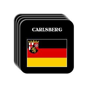   Pfalz)   CARLSBERG Set of 4 Mini Mousepad Coasters 