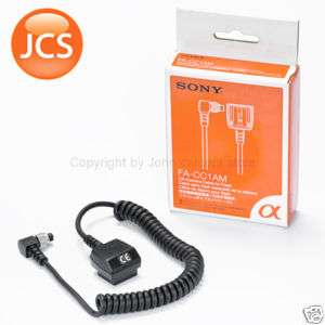 Genuine Sony TTL Off Camera Cable for Flash FA CC1AM  