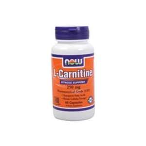  L Carnitine 60 Caps 250 Mg ( Tartrate L Carnipure )   NOW Foods 