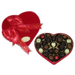 24pc Handmade Belgian Chocolates In Red Grocery & Gourmet Food