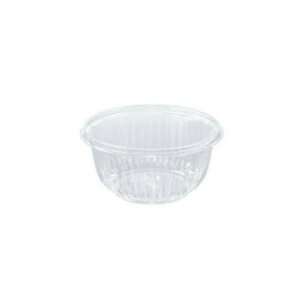  16 oz Plastic Round Bowls 63/Pack with Lids in Clear 