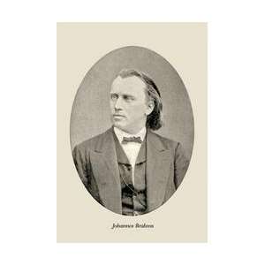  Johannes Brahms 20x30 poster