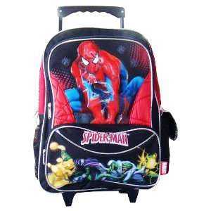  Spiderman Large Rolling Backpack Toys & Games