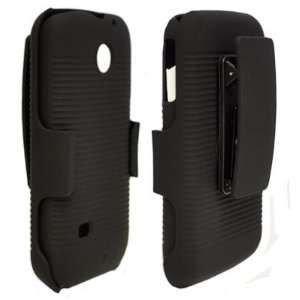  Black Belt Clip Holster Case Shell for Huawei M865 