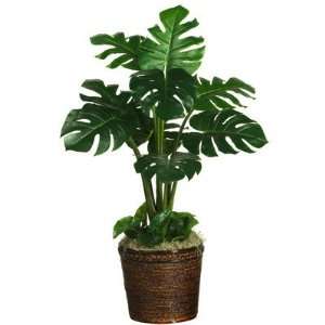    Nearly Natural Monstera Silk Plant (Real Touch)