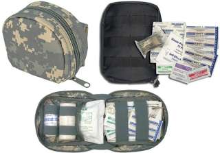 Tactical MOLLE Compatible Camping FIRST AID KIT POUCHES  