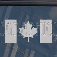 Canada Flag Canadia Decal Maple Leaf Drapeau Sticker  
