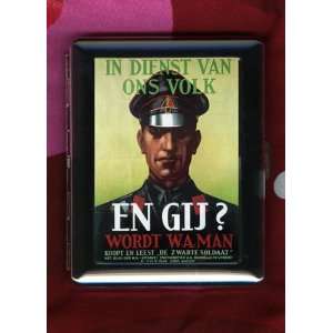   Holland Military Propaganda ID CIGARETTE CASE