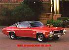 1970 Buick GS Stage1 hard to find muscle car print