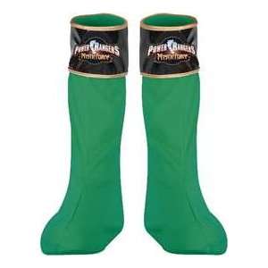 Green Power Rangers Mystic Force Boot Covers