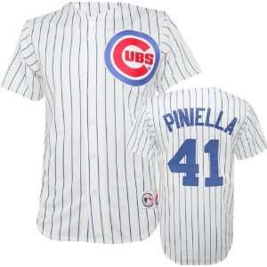  Lou Piniella Majestic MLB Home Replica Chicago Cubs Jersey 