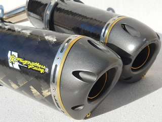 Honda ST1300   Two Brothers Carbon Fiber VALE Exhaust  