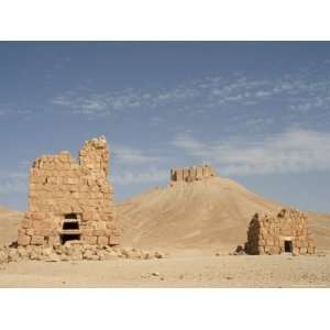 QalaAt Ibn Maan Citadel Castle, Archaelogical Ruins, Palmyra, Syria 