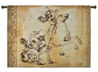  interpretation of Raphaels St. George Slaying the Dragon. Raphael 