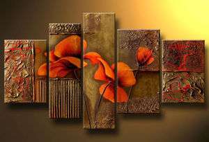 MODERN ABSTRACT HUGE WALL ART OIL PAINTING ON CANVAS  