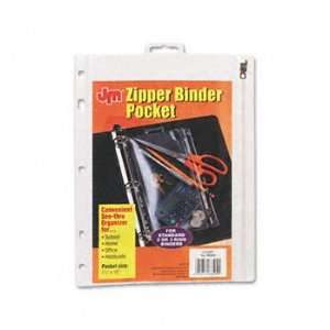  Oxford® Zipper Binder Pocket POCKET,RNGBNDR,ZIP,9.5X6 