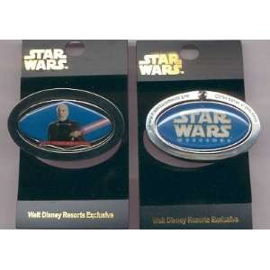  Disney Pin Star Wars Dooku Spinner LE 2000 Toys & Games
