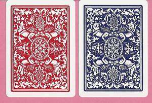 DECKS RED BLUE Angel Back Squeezers playing cards  