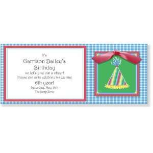   Party Invitations   Check Me Out with Party Time StandOut with Ribbon