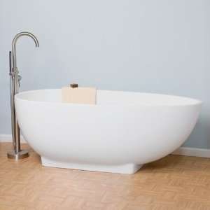 67 Posey Freestanding Acrylic Soaking Air Bath Tub   (No Overflow or 