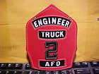 ARLINGTON MASS. ENGINEER TRUCK 2 FIRE HELMET FRONT