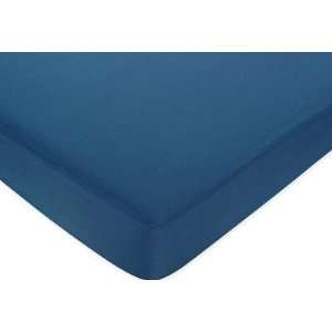  Surf Blue and Brown Crib Sheet Dark Blue by JoJo Designs 