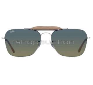   3415Q 003/28 Aviator CRAFT CARAVAN Leather Collection Gold Sunglasses