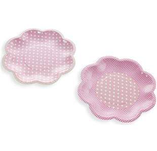 Pink n Mix GIRLS GINGHAM & SPOTTY PARTY PAPER CUPS / PLATES and/or 