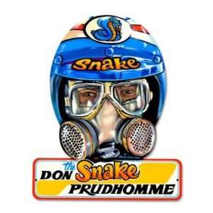 Don Prudhomme Helmet Vintage Metal Sign Funny Car