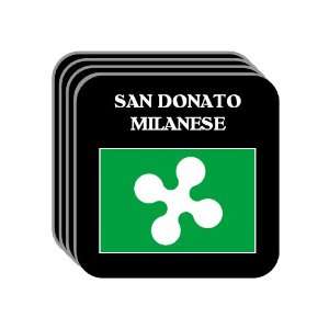Italy Region, Lombardy   SAN DONATO MILANESE Set of 4 Mini Mousepad 