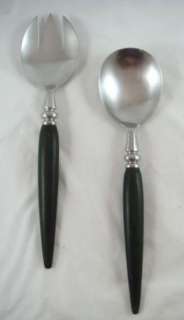   Forged Stainless Japan GUI Serving Spoon Fork 11 5/8 2 Pc Set  