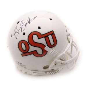  Barry Sanders Oklahoma State Cowboys Autographed Schutt 