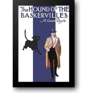  Hound of the Baskervilles #2 (book cover) 24x33 Framed Art 