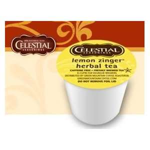 Celestial Seasonings Lemon Zinger Hot Herbal Tea * 2 Boxes of 24 K 
