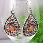 Vintage Color personality exaggeration earrings items in 