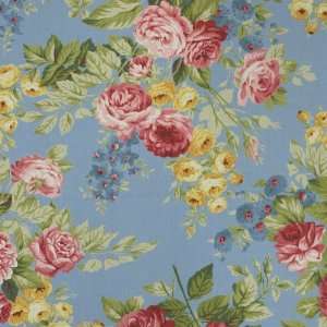    Garden Harbor Floral Sky by Ralph Lauren Fabric