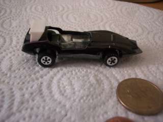 1970 Johnny Lightning Topper Black Custom Spoiler Car   Goodyear Tires 