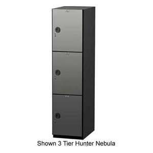  12 X 12 X 60 Phenolic Locker, Triple Tier Hunter Nebula 
