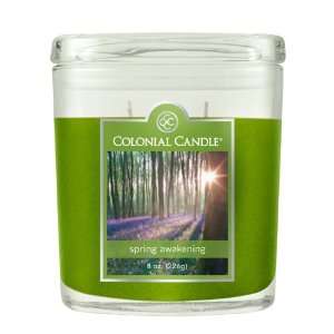   Ounce Scented Oval Jar Candle, Spring Awakening