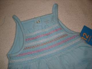 NWT Carters One Piece Keep Cool Sunsuit 12M  